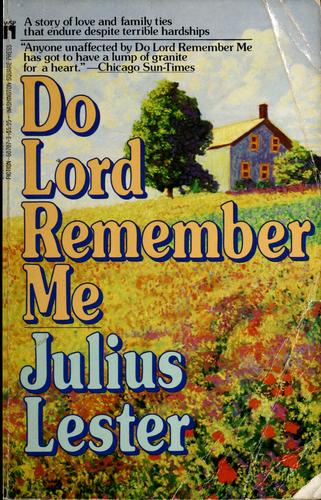 Do Lord Remember Me