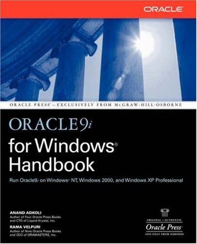 Oracle9i For Windows(R) Handbook