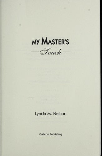 My Master's Touch
