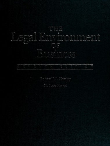The Legal Environment Of Business