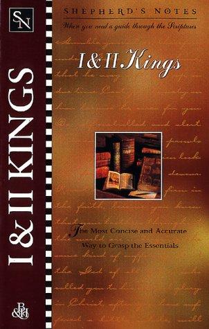 I & Ii Kings (Shepherd's Notes)
