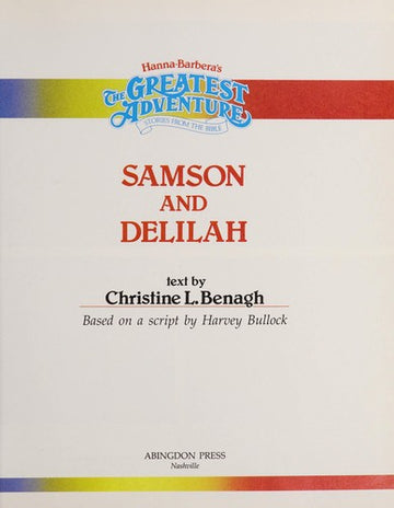 Samson And Delilah (The Greatest Adventure)