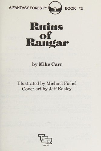 Ruins Of Rangar:fantasy Forest Book 02