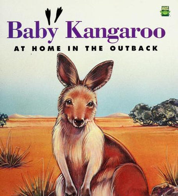 Baby Kangaroo At Home In The