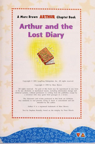 Arthur And The Lost Diary (Marc Brown Arthur Chapter Book)