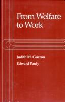 From Welfare To Work