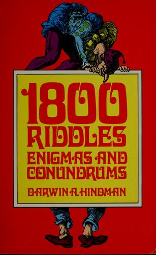 1800 Riddles, Enigmas And Conundrums