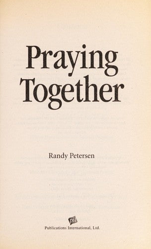 Praying Together: Where Two Or More Are Gathered