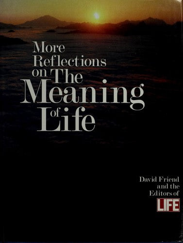More Reflections On The Meaning Of Life