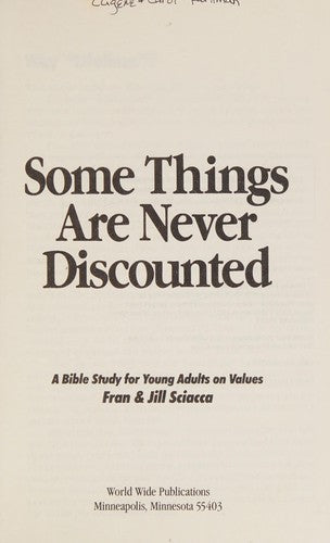 Some Things Are Never Discounted: (Lifelines)