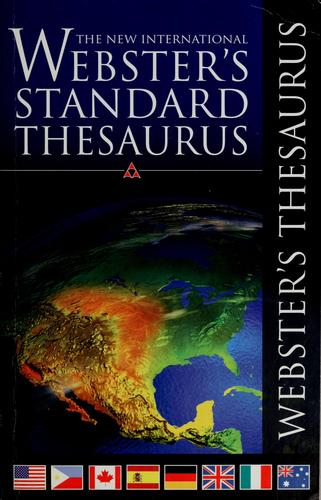 Webster's Standard Thesaurus
