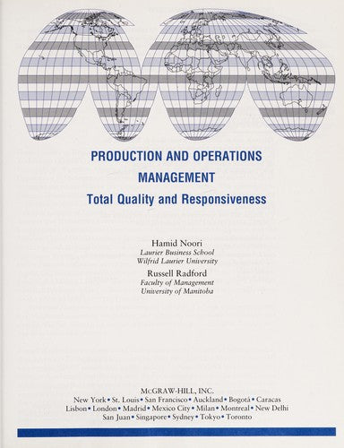 OM-Companion to Production And Operations Management: total quality and responsiveness