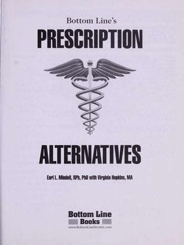 Bottom Line's Prescription Alternatives
