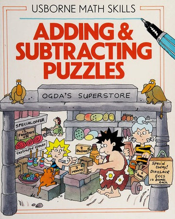 Usborne Adding & Subtraction Puzzles (Math Skills)