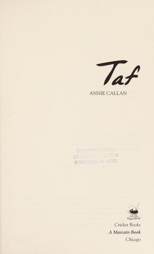 Taf: A Novel