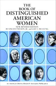 The Book Of Distinguished American Women