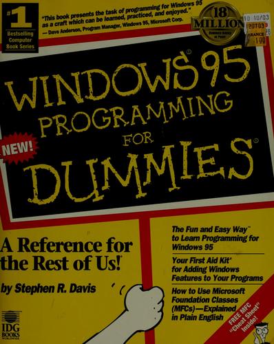 Windows 95 Programming For Dummies
