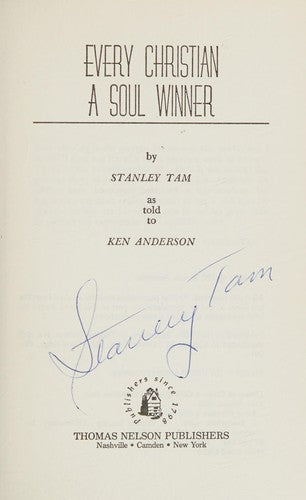 Every Christian A Soul Winner (with Autographed)