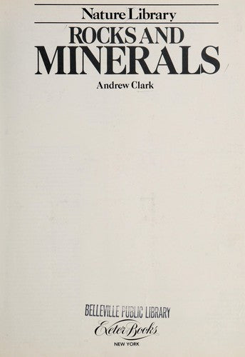 Rocks And Minerals