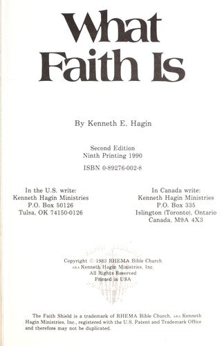 What Faith Is