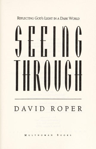 Seeing Through