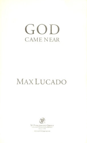 God Came Near