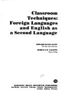 Classroom Techniques: foreign languages and English as a second language