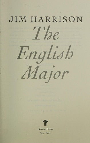The English Major: A Novel