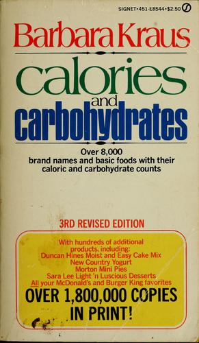 Calories And Carbohydrates