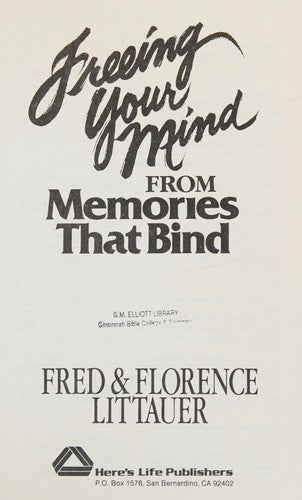 Freeing Your Mind From Memories That Bind
