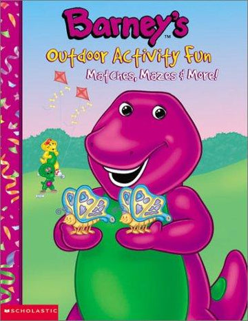 Barney's Outdoor Activity Fun: Matches, Mazes & More!