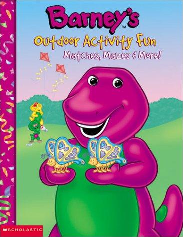 Barney's Outdoor Activity Fun: Matches, Mazes & More!