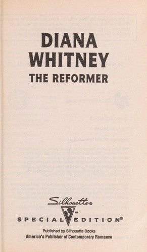 The Reformer (The Blackthorn Brotherhood) (Silhouette Special Edition No 1019)