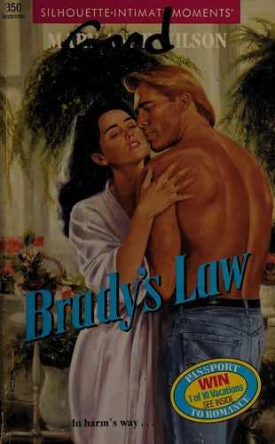 Brady's Law (Silhouette Intimate Moments, No. 350)
