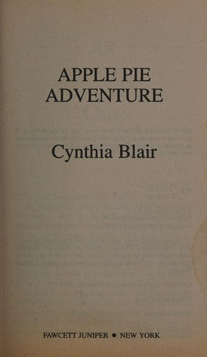 The Apple Pie Adventure