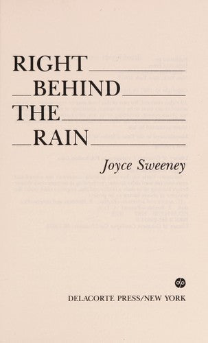 Right Behind The Rain