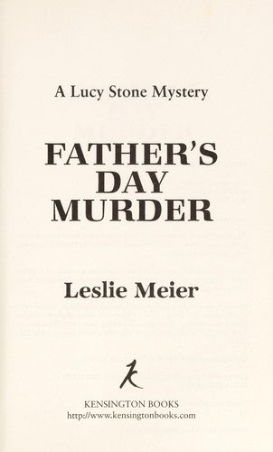 Father's Day Murder (Lucy Stone Mysteries, No. 10): a Lucy Stone mystery