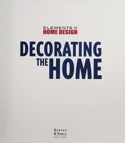 Decorating The Home