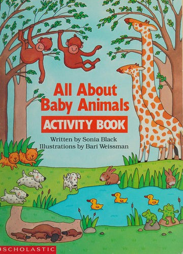 All About Baby Animals Activity Book