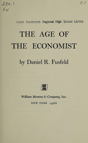 The Age Of The Economist