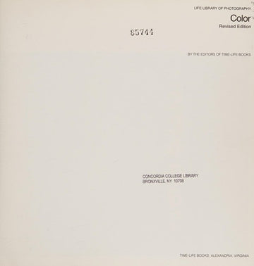 Color (Life Library Of Photography)