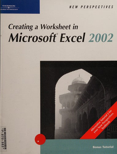 Creating Worksheet In Microsoft Excel 2002