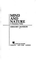 Mind And Nature: A Necessary Unity
