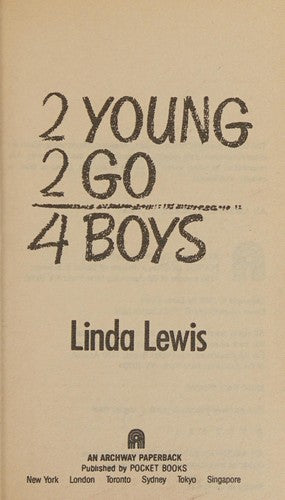 2 Young 2 Go 4 Boys
