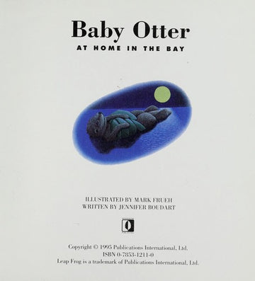 Baby Otter At Home In The Bay