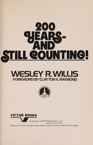 200+ Years--And Still Counting!