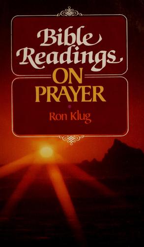 Bible Readings On Prayer
