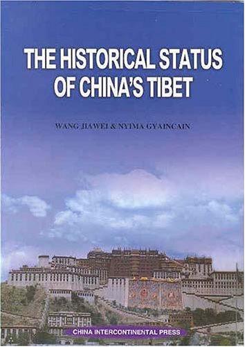 The Historical Status Of China's Tibet (with water stain