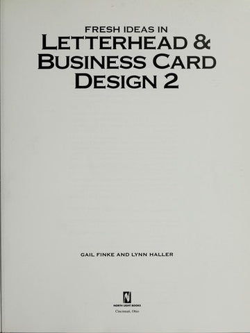 Fresh Ideas In Letterhead & Business Card Design 2