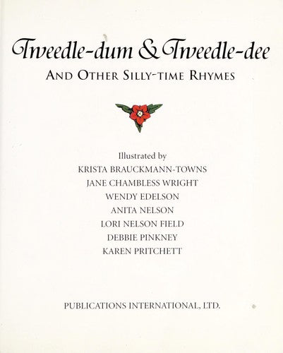Tweedle-Dum & Tweedle-Dee And Other Silly-Time Rhymes